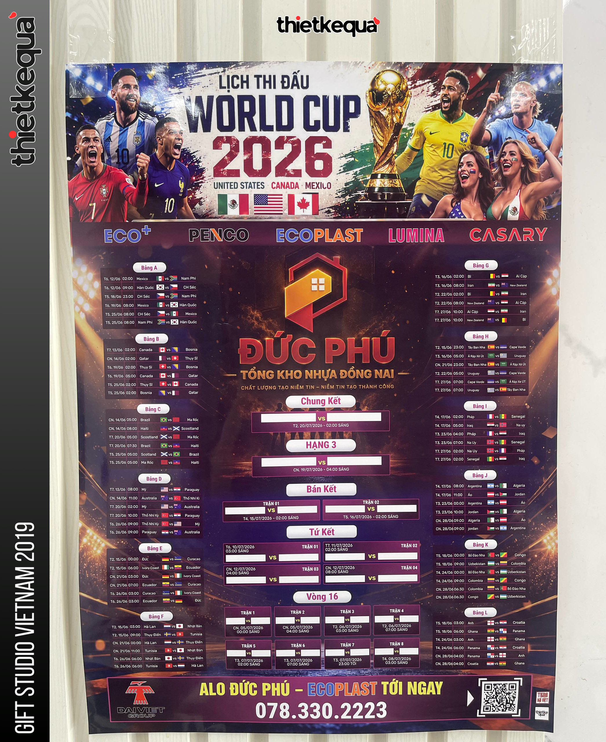 Thiết kế lịch thi đấu world cup 2026 - Ảnh 3