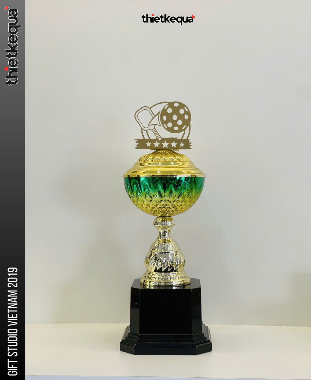 Một số mẫu cup vàng mới năm 2026 cho nhà vô địch giải đấu thể thao pickleball - Ảnh 5