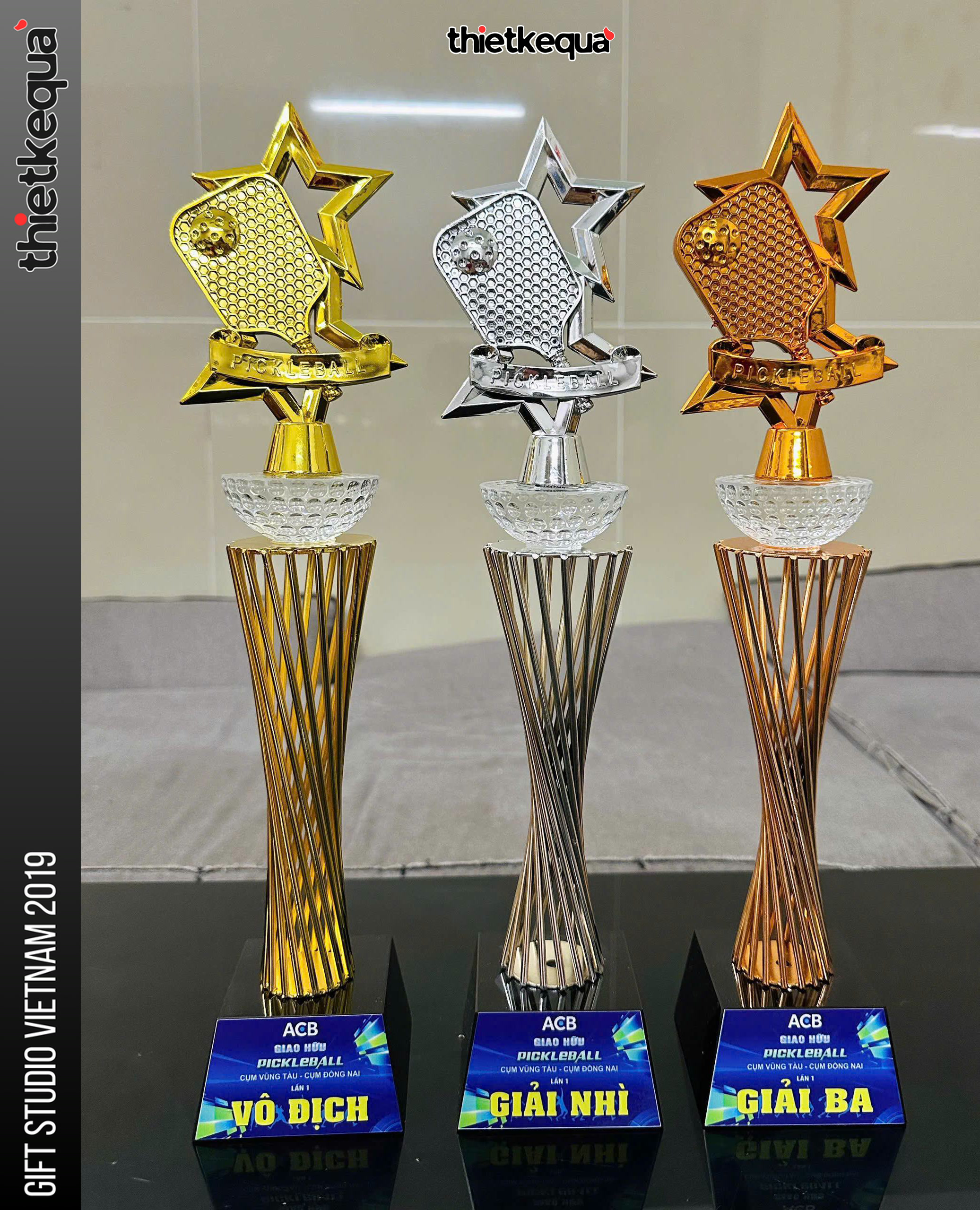 Cúp giải đấu picklepall Hà Nội mở rộng