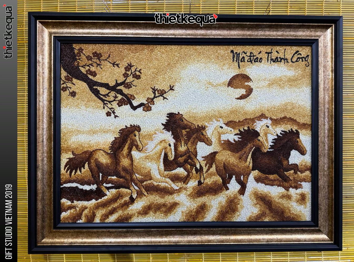 Tranh gạo mã đáo thành công