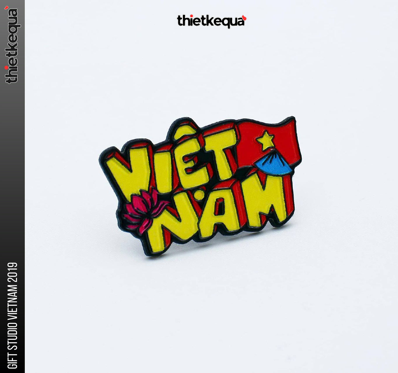 Huy Hiệu Kim Loại Kỷ Niệm Du lịch Việt Nam