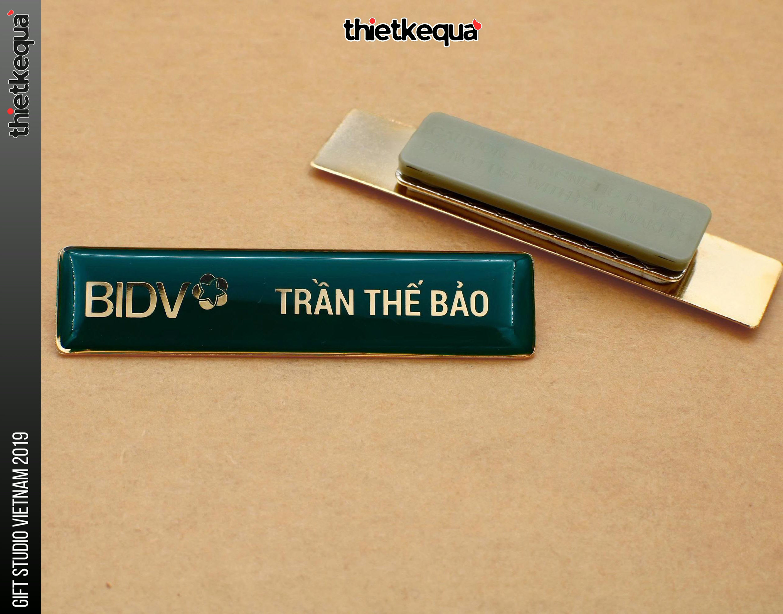 Bảng Tên Nhân Viên Ngân Hàng BIDV