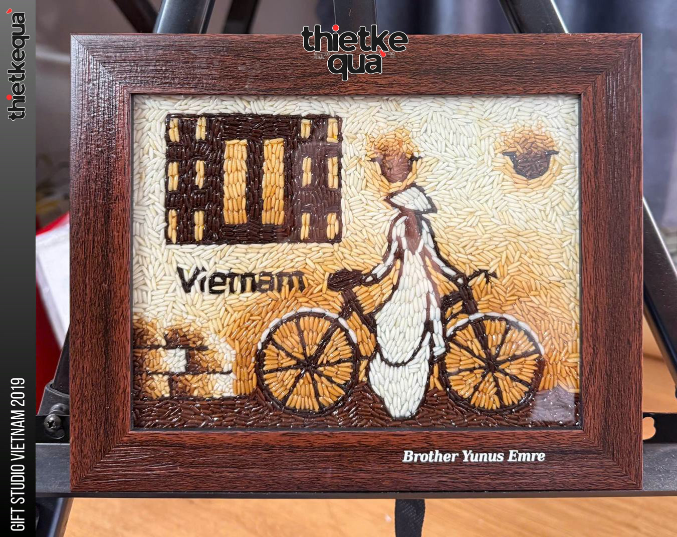 Thiết kế Tranh Gạo Theo Yêu Cầu - Ảnh 2