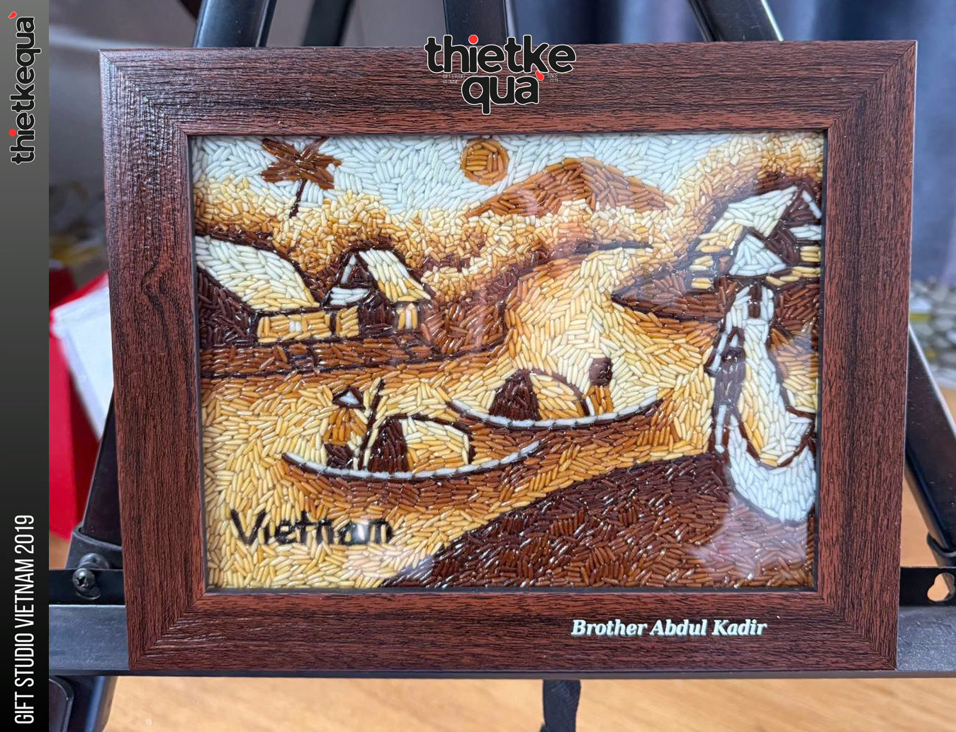 Thiết kế Tranh Gạo Theo Yêu Cầu - Ảnh 4