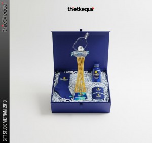 Bộ Cúp Pickleball Pha Lê Cao Cấp cho 3 Giải Nhất, Nhì, Ba