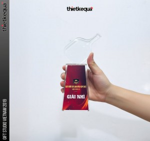 Combo Cúp Trao Giải Picke Ball Nhất Nhì Ba