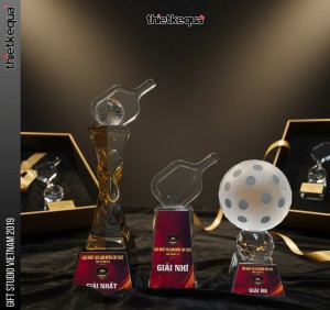 Combo Cúp Trao Giải Picke Ball Nhất Nhì Ba