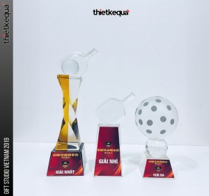 Combo Cúp Trao Giải Picke Ball Nhất Nhì Ba