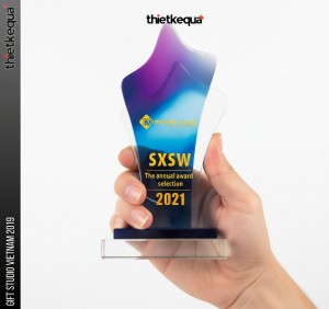 Cúp pha lê vinh danh SXSW 2021 Master Land