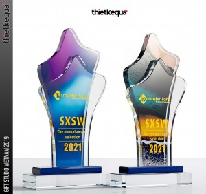 Cúp pha lê vinh danh SXSW 2021 Master Land