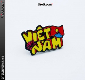 Huy Hiệu Kim Loại Kỷ Niệm Du lịch Việt Nam