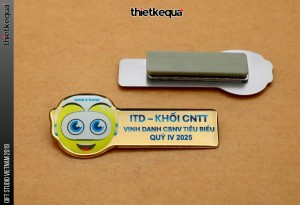 Thẻ tên cài áo lễ vinh danh