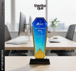 Thiết kế Cúp Quà tặng doanh nghiệp cho công ty Art Company