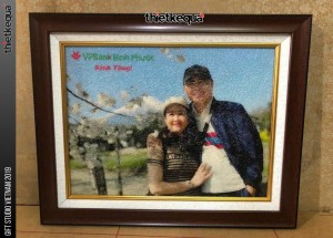 Thiết kế tranh gạo theo yêu cầu