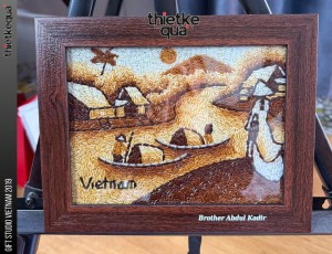 Thiết kế Tranh Gạo Theo Yêu Cầu