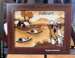 Thiết kế Tranh Gạo Theo Yêu Cầu