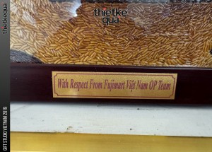 Thiết kế Tranh Gạo Theo Yêu Cầu