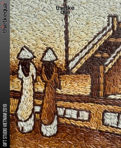 Tranh gạo ngày mới